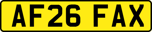 AF26FAX