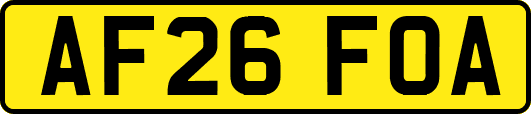 AF26FOA
