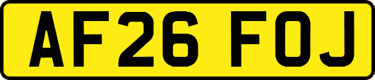 AF26FOJ