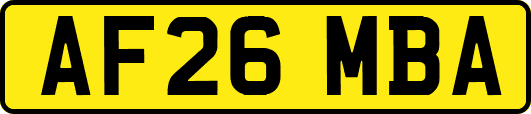 AF26MBA