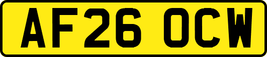 AF26OCW