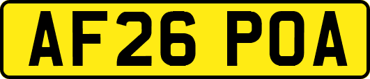 AF26POA