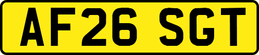 AF26SGT