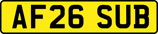 AF26SUB
