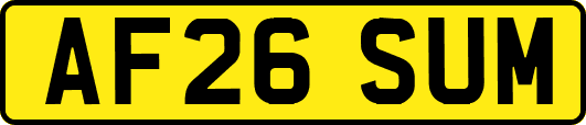 AF26SUM
