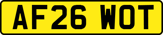AF26WOT