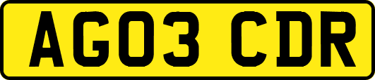 AG03CDR
