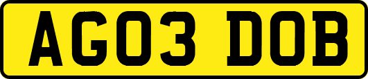 AG03DOB
