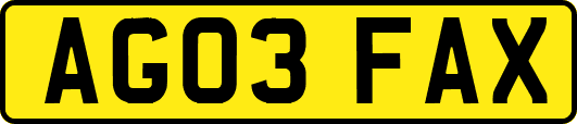 AG03FAX