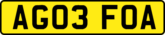 AG03FOA