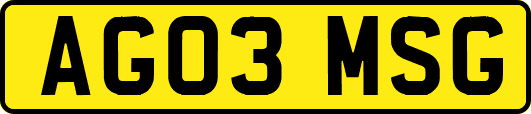 AG03MSG