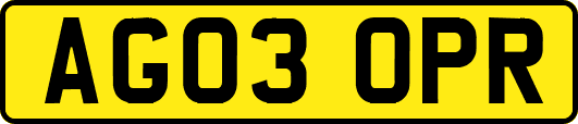 AG03OPR