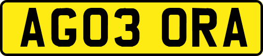 AG03ORA