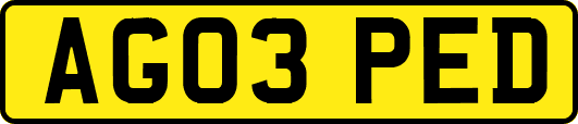 AG03PED