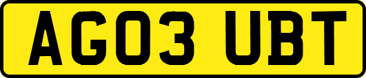 AG03UBT