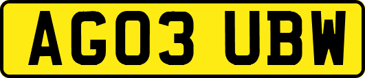 AG03UBW