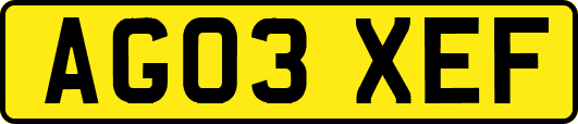 AG03XEF