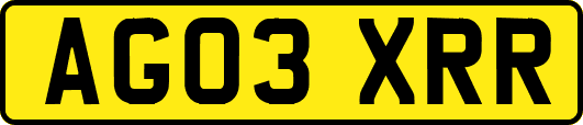 AG03XRR