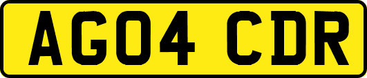 AG04CDR