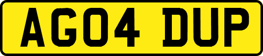 AG04DUP