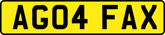 AG04FAX