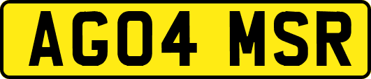 AG04MSR