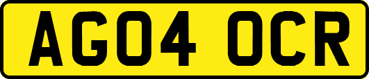 AG04OCR