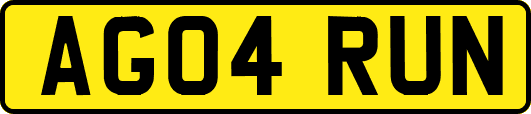 AG04RUN