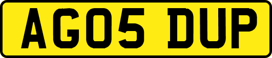 AG05DUP