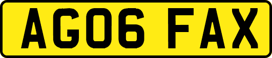 AG06FAX
