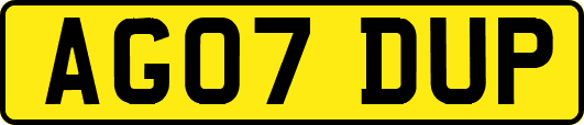 AG07DUP