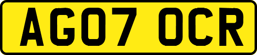 AG07OCR