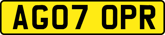 AG07OPR