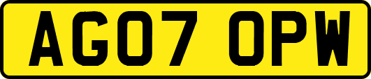 AG07OPW