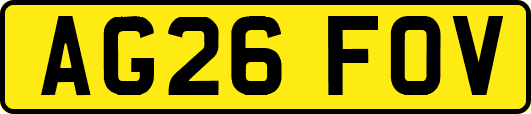 AG26FOV