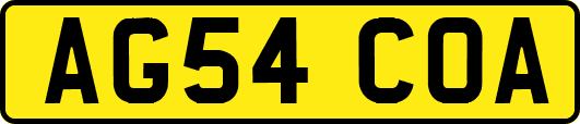 AG54COA