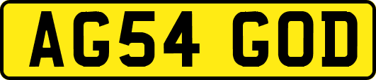 AG54GOD