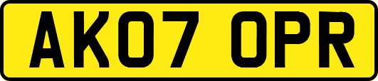 AK07OPR
