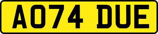 AO74DUE