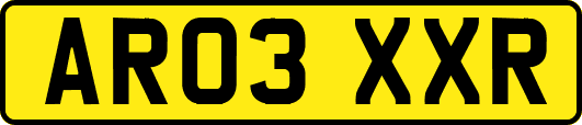 AR03XXR