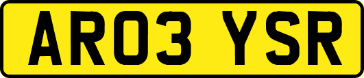 AR03YSR