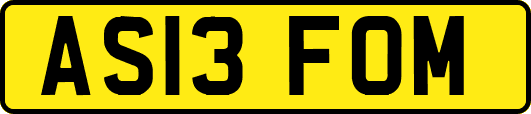 AS13FOM