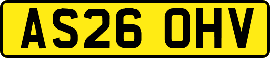 AS26OHV