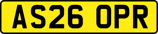 AS26OPR