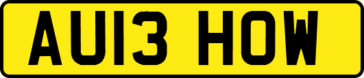 AU13HOW