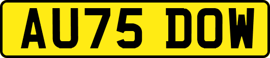AU75DOW