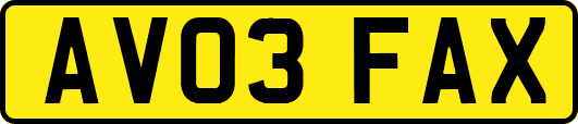 AV03FAX