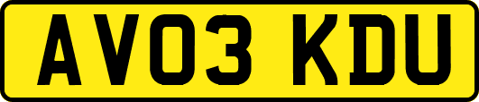 AV03KDU