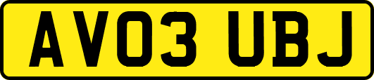 AV03UBJ