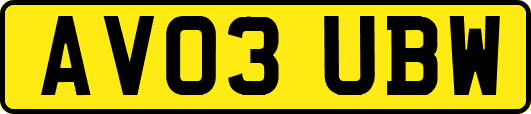 AV03UBW